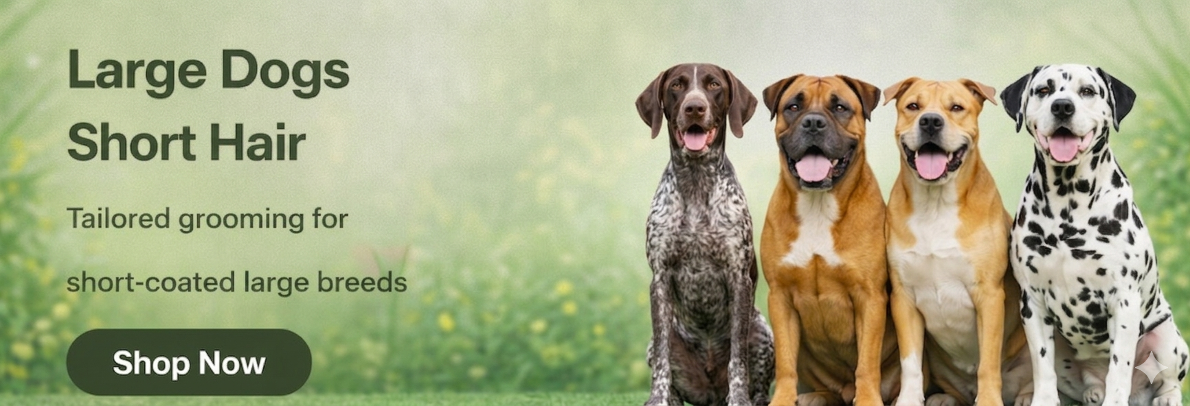 Large Dogs with Short Hair